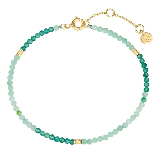 Glanzstücke München Armband gelbgold mit Amazonit in gelb von Glanzstücke München