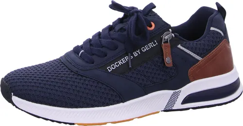 Dockers by Gerli Herren Low-Top Sneaker - Stilvolle Halbschuhe für jeden Anlass - Herren-Sneaker mit schnittigem Design und bequemem Reißverschluss, ideal für Freizeit und Business. Hochwertiges Obermaterial sorgt für Langlebigkeit und Komfort.