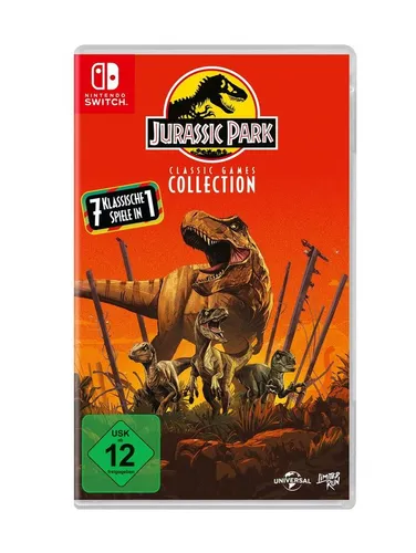 Jurassic Park Classic Games Collection - Switch [US Version] - Games - Erlebe die Rückkehr der 8- und 16-Bit Jurassic-Park-Klassiker mit Updates für verbesserten Spielkomfort und Nostalgie zum 30-jährigen Jubiläum des Kultfilms!