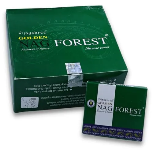 Räucherkegel LAVISA, Meditation, Aromatherapie, Duft, Atmosphäre für Zuhause, Satya, Goloka, Golden Nag