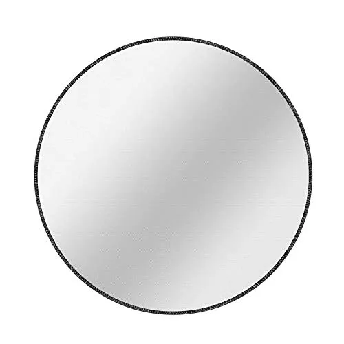 Tamfile BBQ Grillmatte, 91,44cm Runden, Groß, Feuerfest Hitzeschutzmatte, für unter Feuerstelle, Kamin, faltbar, hitzebeständig, Outdoor Grillmatten für Deck, Gras, Camping, Terrasse, Hinterhof