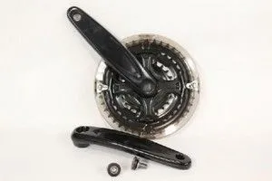 Lasco Kurbelsatz 48 38 28t 8sp schwarz