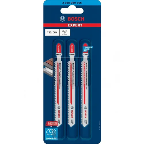 BOSCH EXPERT T301CHM Stichsägeblätter für Verbundstoffe von Bosch Professional