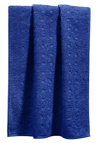 Möve Handtuch Quadretti Walk-Frottier royal Größe 50x100 cm
