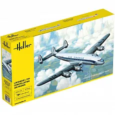 Heller 80310 L-749 Constellation Air France Modellflugzeug Kit 1:72 - Flugzeug Modellbausatz im Maßstab 1:72, ideal für Sammler und Modellbau-Enthusiasten, mit detaillierten Teilen für authentische Nachbildung.