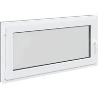 vidaXL Kellerfenster RISOR Anthrazit 120 x 60 cm aus PVC und Glas - Modernes Untergeschossfenster mit elegantem Design. Hergestellt aus stabilen Materialien, lässt es viel Licht herein und wertet dein Zuhause auf. Ideal für Untergeschosse, Pflegeleicht und einfach zu bedienen.