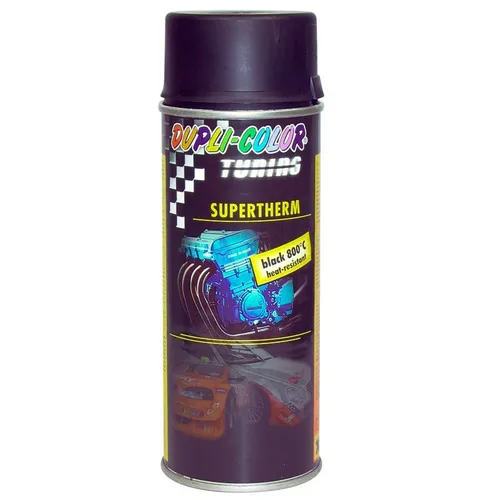 Dupli-Color Supertherm Spezial Lackspray Schwarz Black Spray 800°C 150 ml