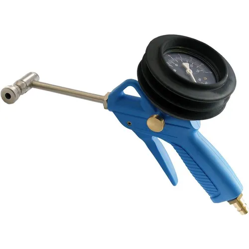 ALLIGATOR 3019 L Reifenfüllpistole mit Manometer - Präzise Reifenfüllpistole für SV/AV bis 10 bar/145 psi, ideal für sicheres und schnelles Befüllen von Reifen in Werkstatt oder Haushalt.