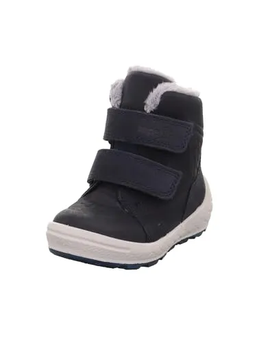 Superfit Jungen GROOVY Boot - Moderne Wanderschuhe in Blau, Größe 24 - Wanderschuhe mit flexibler Laufsohle für optimalen Komfort und Bewegungsfreiheit beim Spielen und Entdecken.