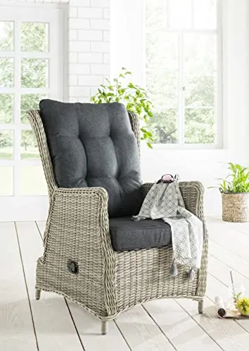 Destiny Sessel CASA Relax verstellbar Vintage weiß von Destiny