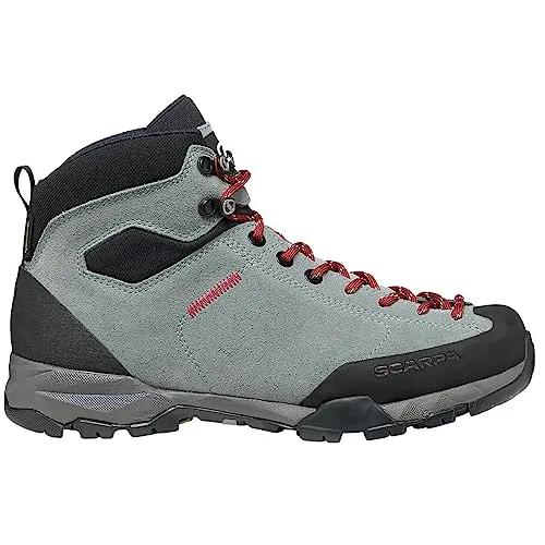 Scarpa Mojito Hike GTX Women Conifer/Raspberry (41) - Wanderschuhe mit robustem Wildlederobermaterial und Gore-Tex Schutz, ideal für Abenteuer und Alltag. Der perfekte Crossover-Schuh für Trails und Freizeit.