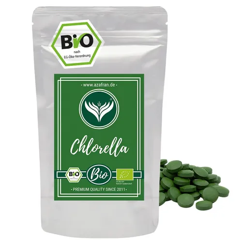 BIO Chlorella 500mg Tabletten, getrocknet 250g