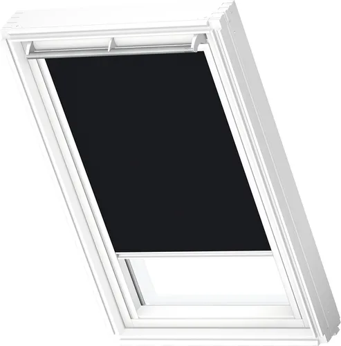 VELUX Original Dachfenster Verdunkelungsrollo MK08 - Seitenzug- & Springrollos, OEKO-TEX zertifiziertes Material für optimale Lichtkontrolle und einfache Montage auf VELUX Dachfenstern.