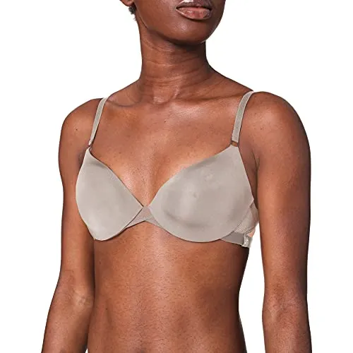 Sloggi Damen Halbschalen BH S Symmetry WHP, Grau (Dust 3334), Gr. 70D