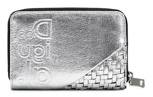 Desigual Mone_Delta Silver Marisa Geldbeutel in silber von Desigual