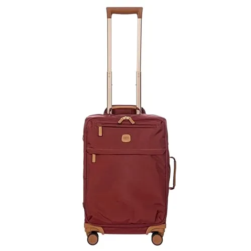 Bric's X Travel – Handgepäcktasche mit Spinnrädern – 53,3 cm & 76,2 cm – Luxus-Gepäcktasche, Bordeaux, 21