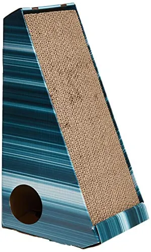 Catit Cat Love Kratzbrett Schräge, aus Pappe mit Katzenminze, 48 x 20 x 26cm