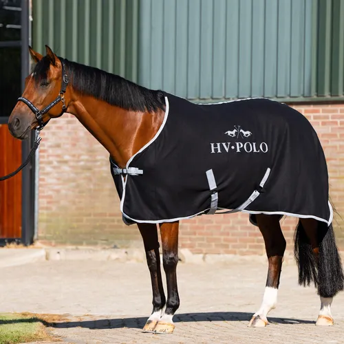 HV Polo Fleecedecke HVPSasha black Abschwitzdecke , Größe:165cm