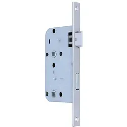 MS Beschläge Falzschloss 235x20mm Stulp kantig Einsteckschloss Zimmertürschloss WC-Bad rechts