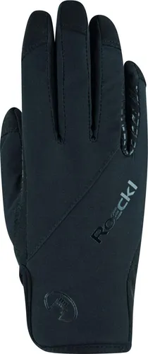 Roeckl Sports Reithandschuh Walk, Winterhandschuh für Reiter, Schwarz 7.5 - Reithandschuhe für Winterfreizeit: Der WALK von ROECKL SPORTS bietet optimalen Grip, Wärme und Touchscreen-Kompatibilität für vielseitige Einsätze im Stall und bei Ausritten.