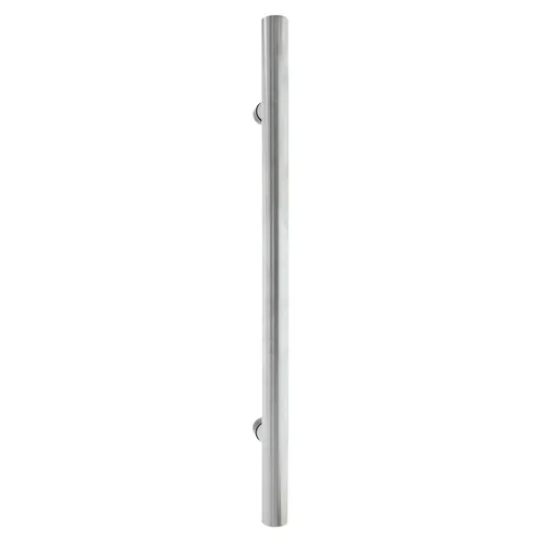 ToniTec Stoßgriff Türgriff 160cm gerade Edelstahl Haustürbeschlag Achsmaß 140cm