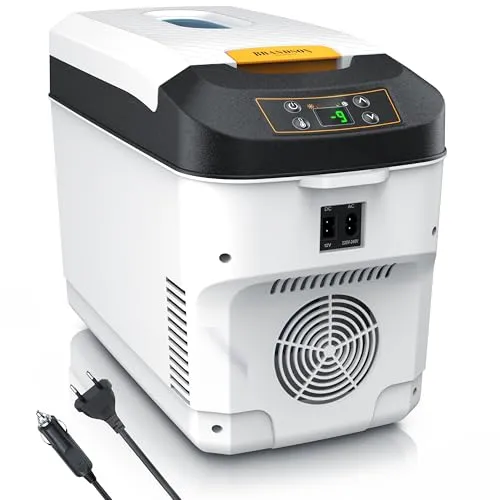 Brandson Kühlbox elektrisch 10L – Kühl- und Heißfunktion für Unterwegs