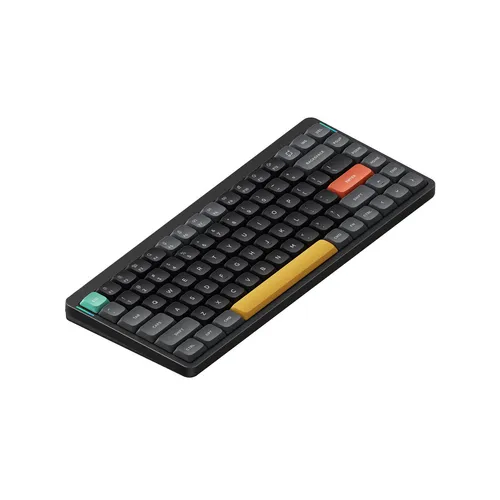 Nuphy Air75 V2 Kabellose Mechanische Tastatur - Moderne mechanische Tastatur mit programmierbaren Tasten, kabelloser Bluetooth-Verbindung und eleganten Basalt Black und Moss Farben - ideal für kreative Profis.