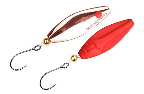Trout Master Incy Inline Spoon UV 3,0g Copper/RED von SPRO
