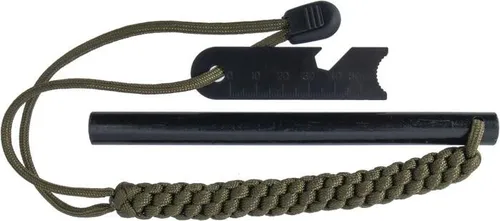 Origin Outdoors Zündstahl 'Goliath' mit Paracord - Campinggeschirr: Hochleistungs-Zündstahl für bis zu 22.000 Zündungen, leicht und kompakt für jedes Outdoor-Abenteuer.