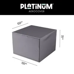 AEROCOVER Atmungsaktive Schutzhülle für Loungesessel 100x100xH70 cm - Schutzhülle für Loungesessel, atmungsaktiv und wasserabweisend. Verhindert Mehltau und Schimmel, verlängert die Lebensdauer Ihrer Gartenmöbel.
