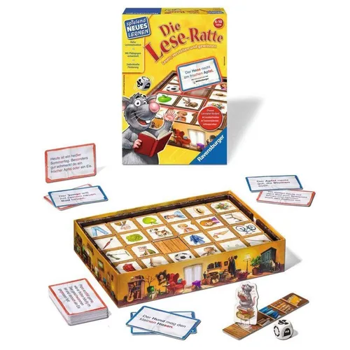 Ravensburger Die Leseratte, Neu und OVP 25013