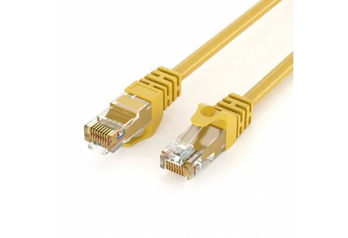 JAMEGA CAT 6 Patchkabel RJ45 Rohkabel LAN Kabel Ethernet Netzwerkkabel LAN-Kabel, CAT.6, RJ-45 Stecker (Ethernet) (500 cm)