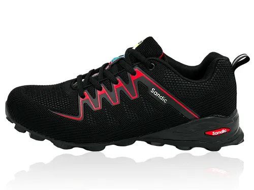 Nowaland Damen Herren Wanderschuhe – Bequeme Trekkingschuhe für Abenteuer - Ideal für lange Wanderungen: Diese atmungsaktiven Wanderschuhe bieten optimalen Komfort und Robustheit. Mit stabiler Gummisohle für sicheren Halt auf jedem Terrain und anpassbarer Passform sind sie der perfekte Begleiter für Outdoor-Abenteuer.
