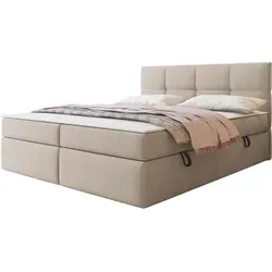 MIRJAN24 Boxspringbett Figaro 160x200 cm - Elegantes Boxspringbett mit zwei praktischen Bettkästen und H3 Härtegrad für optimalen Schlafkomfort. Ideal für Paare, die Stauraum und Stil schätzen.
