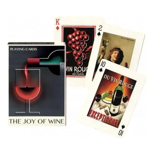 Produktbild Piatnik 1131.0 The Joy of Wine/Story of Wine, Kartenspiele, Rot