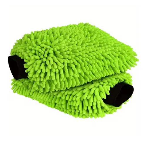 Montegoni Arbeitshandschuhe 2er Set Mikrofasermitt Handschuhe Autowäsche Fahrrad Auto Kratzfrei (Premium Reinigungshandschuhe, 2-St., Auto & Fahrrad Waschhandschuhe 2er Set) Fusselfrei, doppelseitig, elastisch, saugfähig, wiederverwendbar