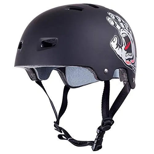 BULLET Santa Cruz Screaming Hand Helm schwarz schwarz L/XL 58-61 cm