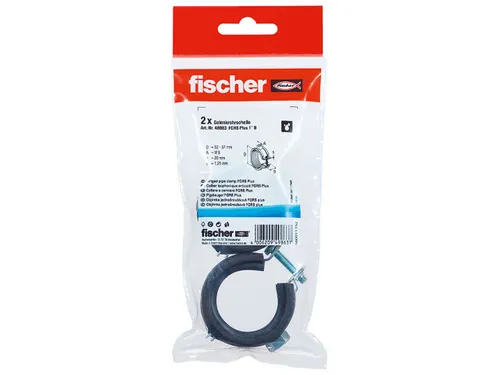 Fischer Gelenkrohrschelle FGRS Plus 1', 49863, VPE 2 Stück