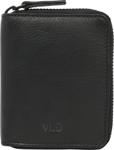 Voi Geldbörse für Erwachsene in Schwarz - Modell Norma - Portemonnaie aus hochwertigem Glattleder mit RFID-Scanschutz, 4 Kartenfächern und praktischem Münzfach. Zeitloses Design, ideal für Büro, Reisen und Stadtbummel.