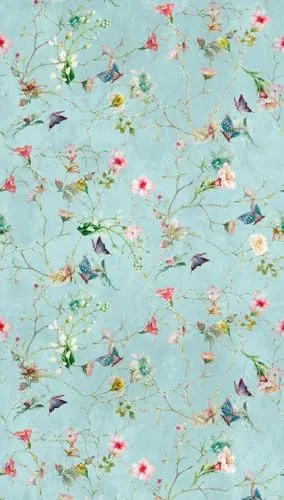 Livingwalls Vliestapete in türkis von A.S. Création