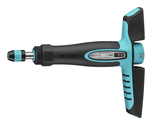 1⁄4′′ Drehmomentschraubendreher mit Quergriff – 1 – 6 Nm von HAZET