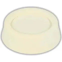 tecuro Schwingungsdämpfer Schallschutzfüße für Spülmaschine und Waschmaschine, 4-er Set, weiß