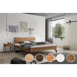 HASENA Lounge Designbett Albinia 160x210 cm in Weiß in weiß von Hasena