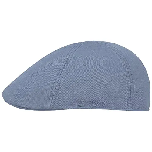 Stetson Flat Cap - Schirmmütze mit UV-Schutz - Flat Cap mit UV-Schutzfaktor 40+, ideal für den Sommer. Hergestellt aus 100% Baumwolle für hohen Tragekomfort und modisches Design.
