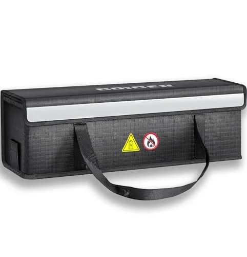 COICER E-Bike Akku Tasche – Feuerfeste Schutzhülle für Lithium-Batterien (XL)