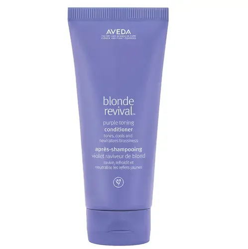 Aveda Blonde Revival Purple Toning Conditioner 200ml - Shampoos & Spülungen, veganer Conditioner für blondes und graues Haar, spendet intensiv Feuchtigkeit und neutralisiert unerwünschte Gelbtöne.