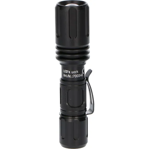 LED-Taschenlampe Handlampe Inspektionslampe 1,2W Zoomfunktion Dimmbar Stroboskop