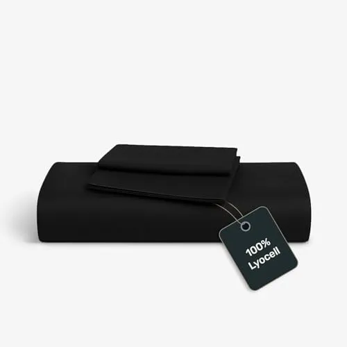 twenty:three® Bettwäsche Lyocell Jet Black in schwarz von twenty:three