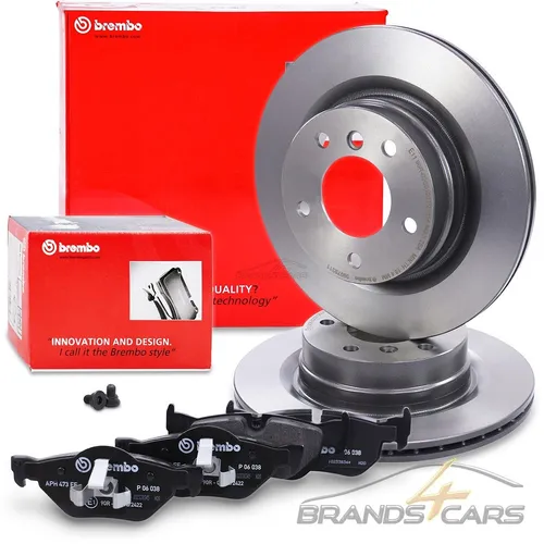 BREMBO BREMSENSATZ BREMSENSET BREMSENKIT BREMSEN SATZ SET KIT HINTEN 31827054
