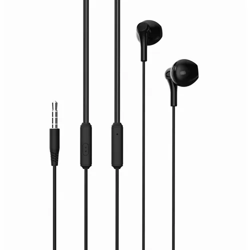 In Ear Kopfhörer Ohrhörer Headset Mikrofon Samsung Huawei HTC Xiaomi Schwarz XO